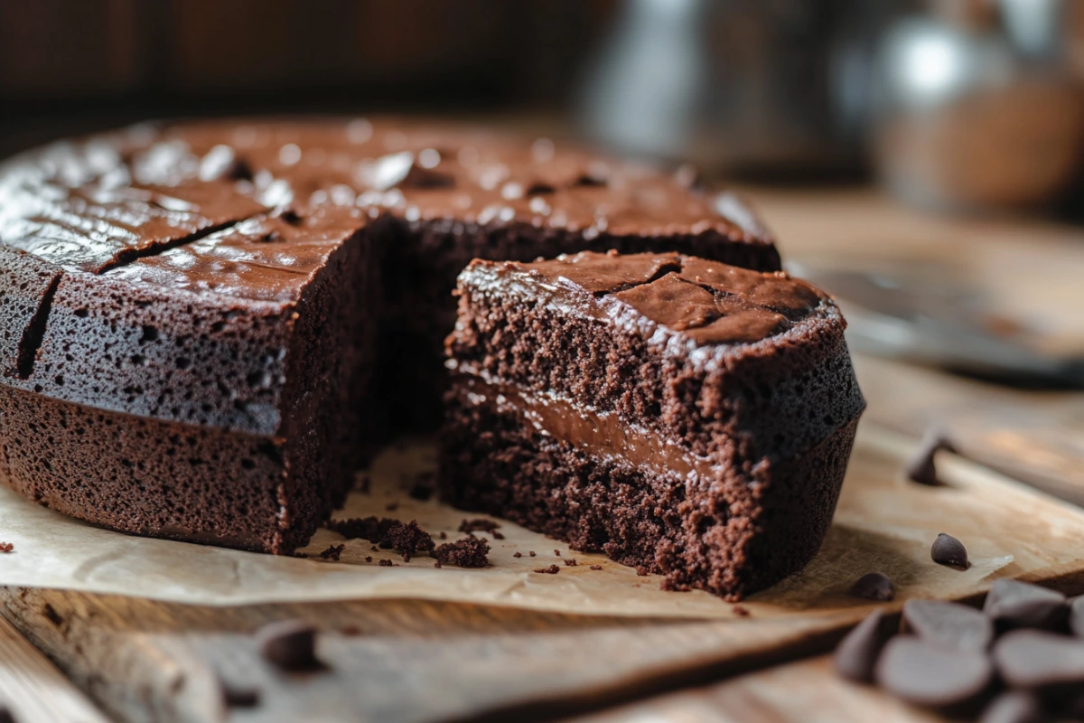 Easy 3-Ingredient Protein Chocolate Cake (Low Carb + High Protein)