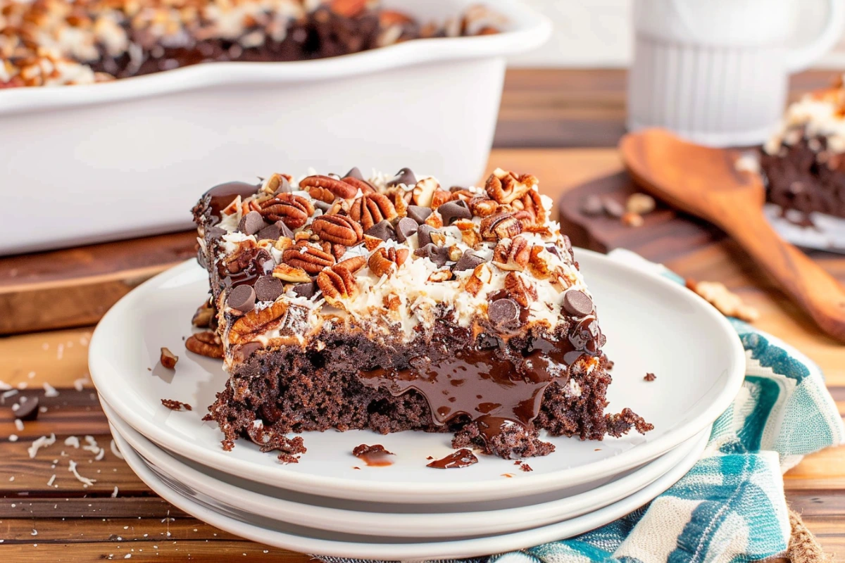 German Chocolate Poke Cake – The Ultimate Decadent Twist on a Classic