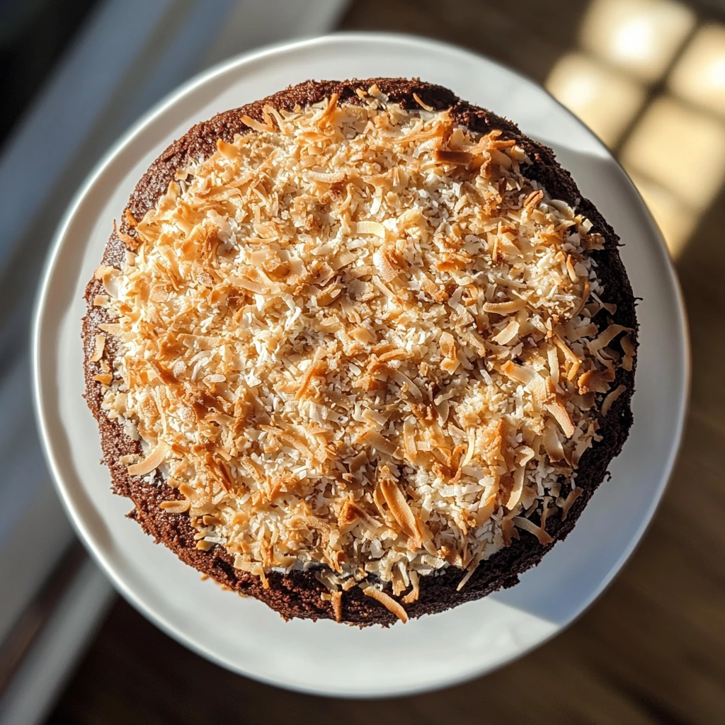 baking german chocolate cake in Texas kitchen
